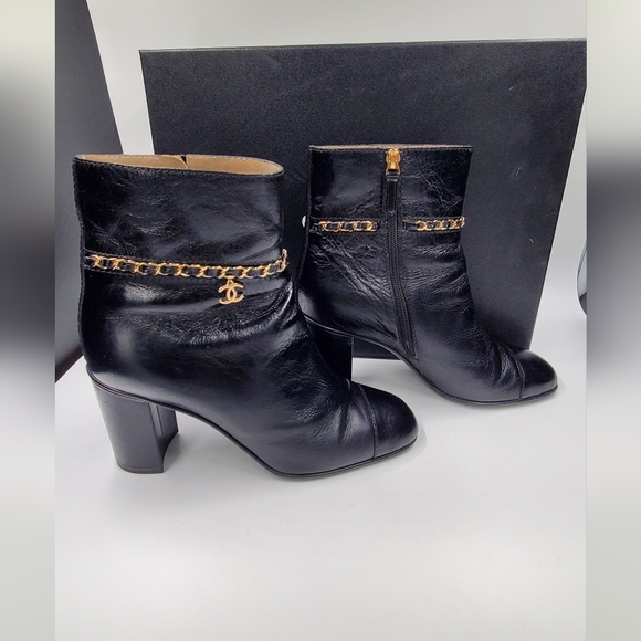 Chanel short boots
